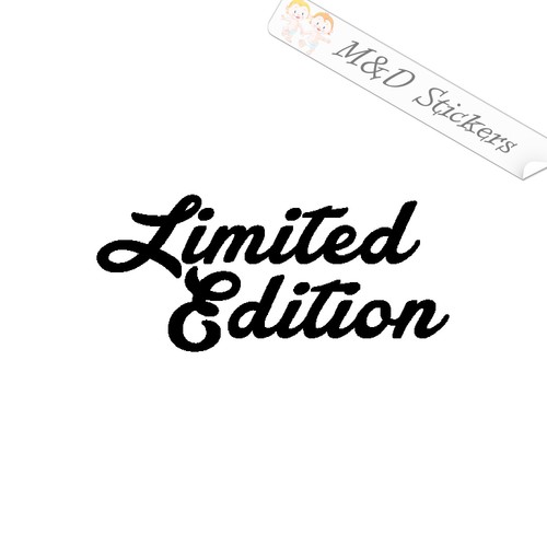 Limited edition vinyl decal - vinyl,