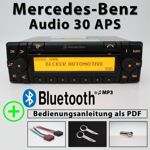 Genuine mercedes audio aps - audio, 30