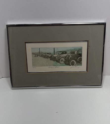Getsinger signed etching - j.m.,
