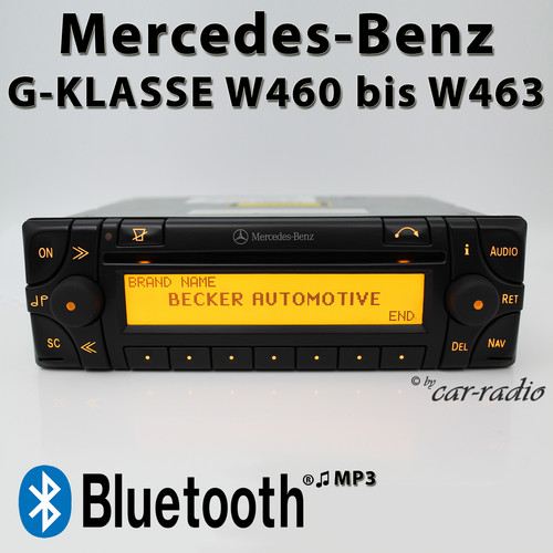 Genuine mercedes w463 radio - mercedes,