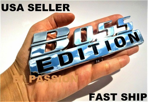 Boss edition chrome fit all - boss,