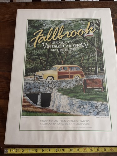 Vintage rare 1988 fallbrook - vintage,