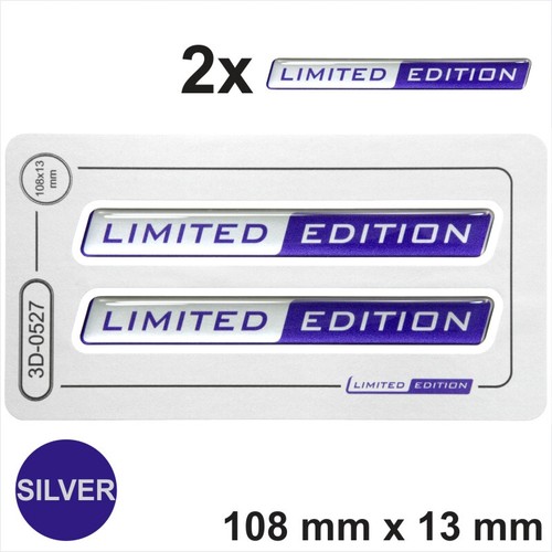 Limited edition blue - 2x, 3d