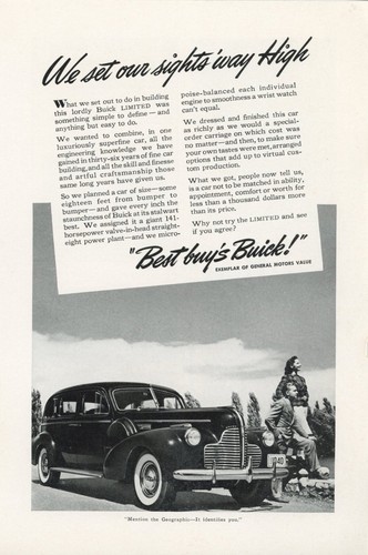1940 buick limited vintage - limited,