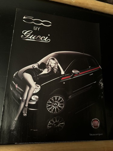 Fiat 500 gucci 2011 print - fiat,